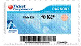 dárkový šek