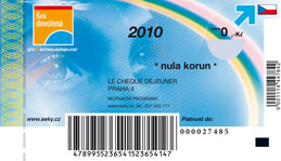 šek dovolená