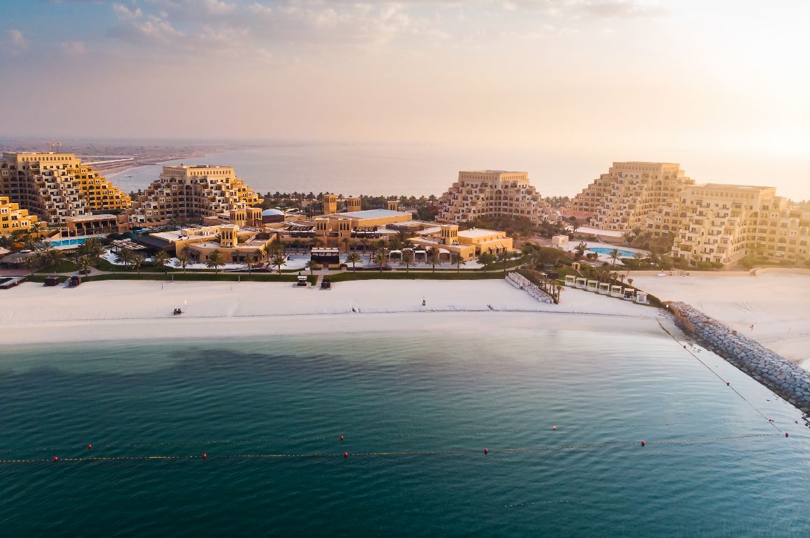 Pláž Rixos Bab Al Bahr, Ras Al Khaimah, SAE