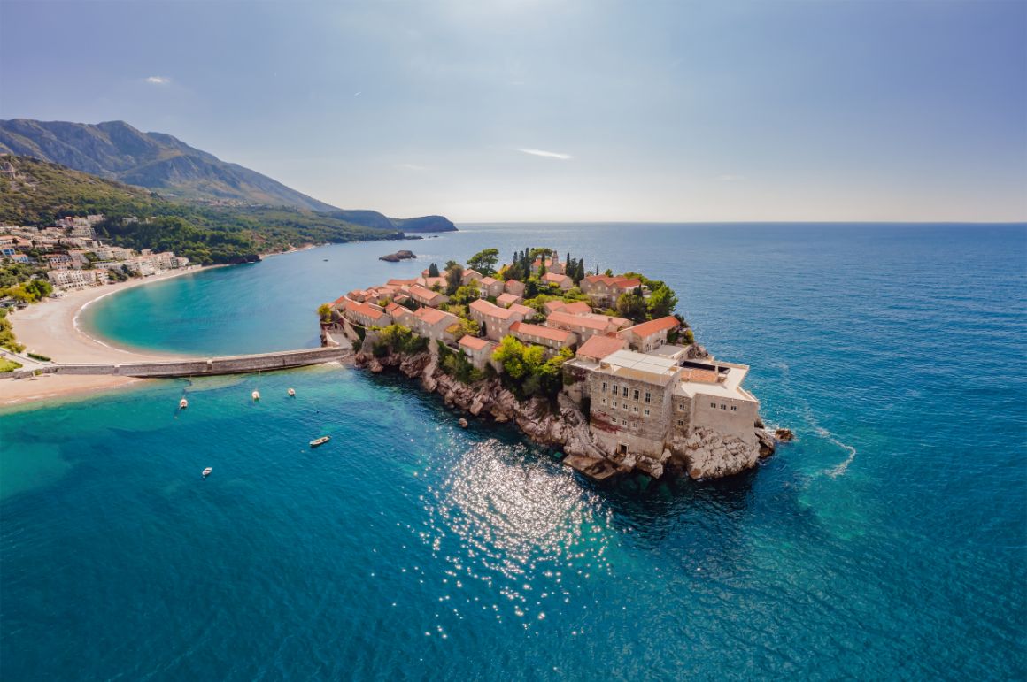 Ostrov Sveti Stefan, Budva, Černá Hora