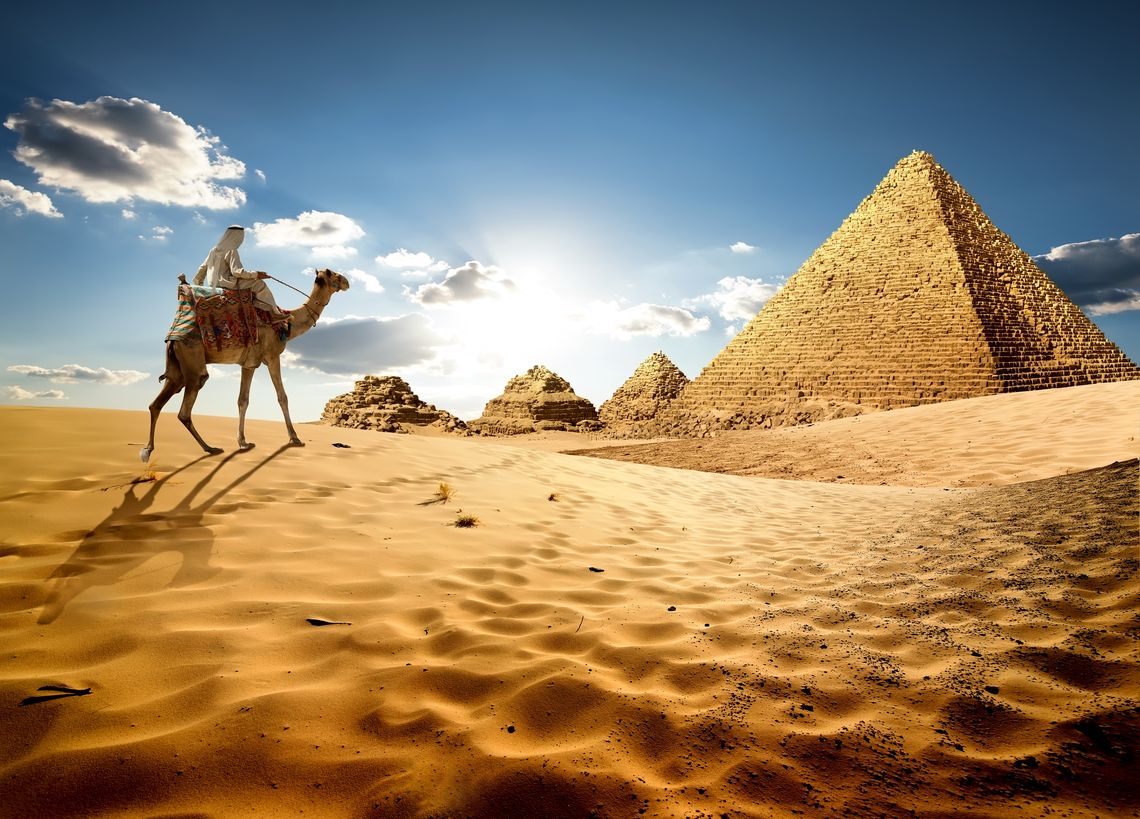 Egypt, pyramidy