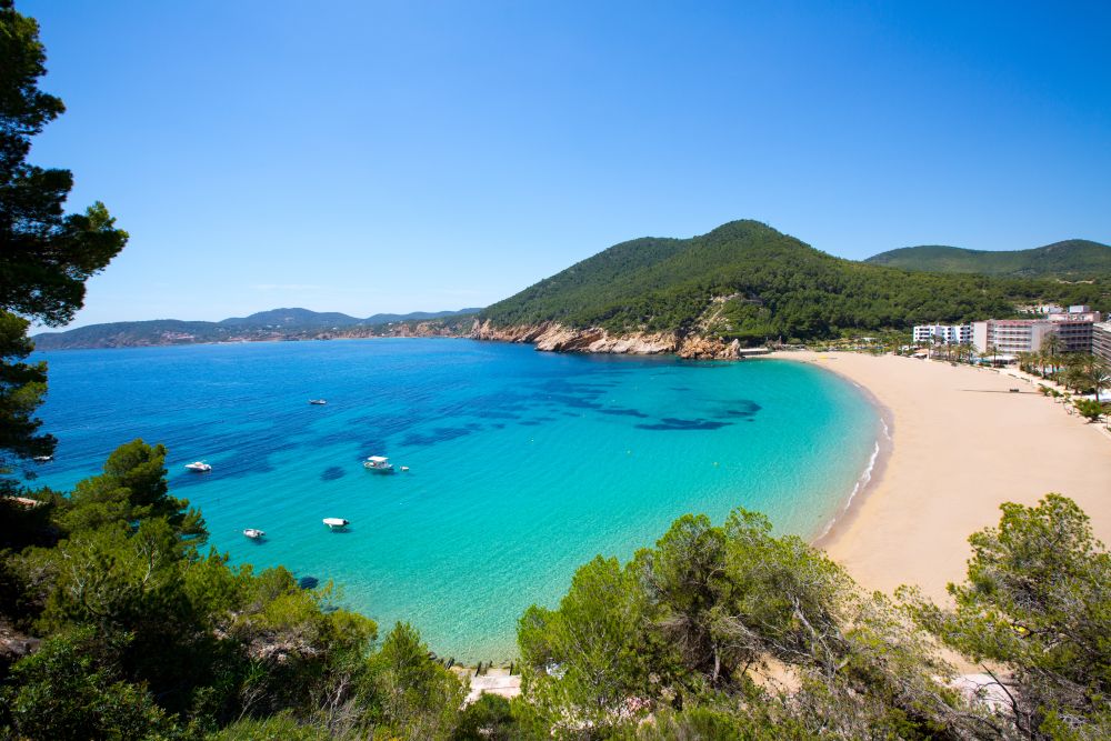 Cala San Vicente, Ibiza, Baleárské ostrovy