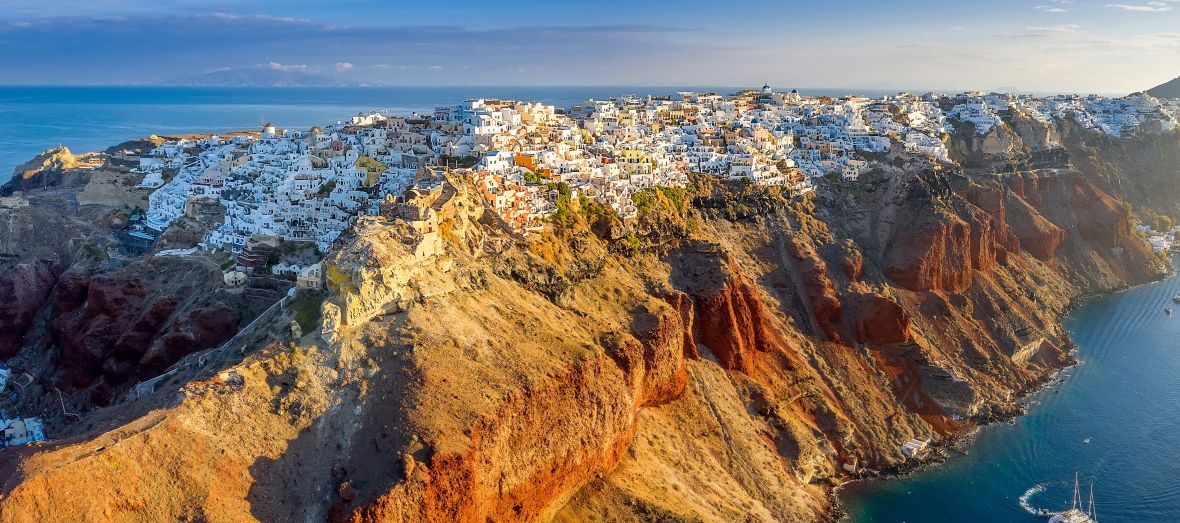 Město Oia, Santorini Město Oia, Santorini