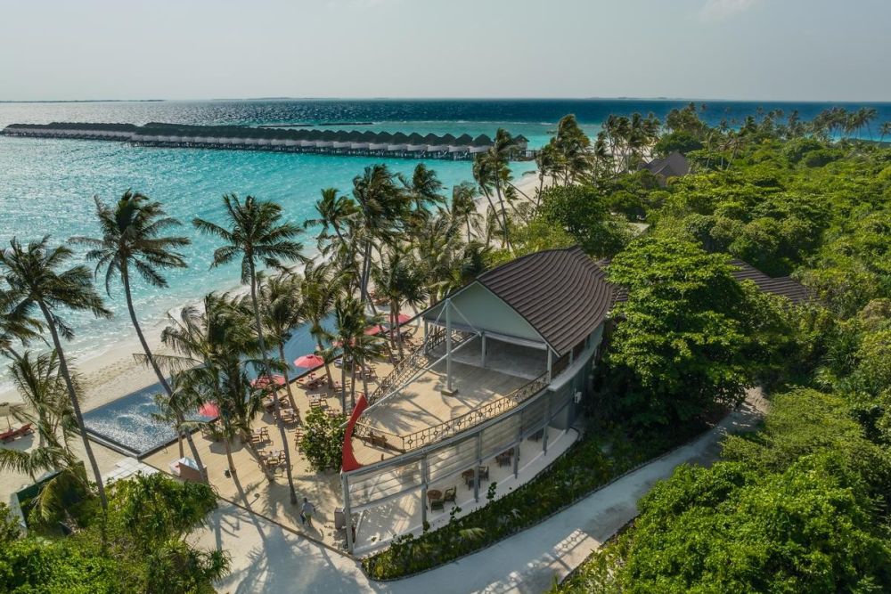 Shipwreck bar a restaurace Siyam World Maldives