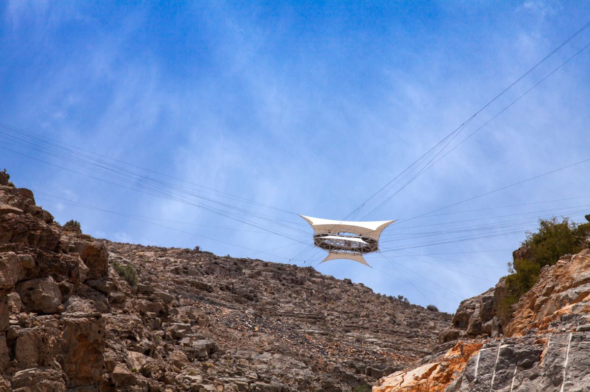 Platforma zipline, Ras Al Khaimah