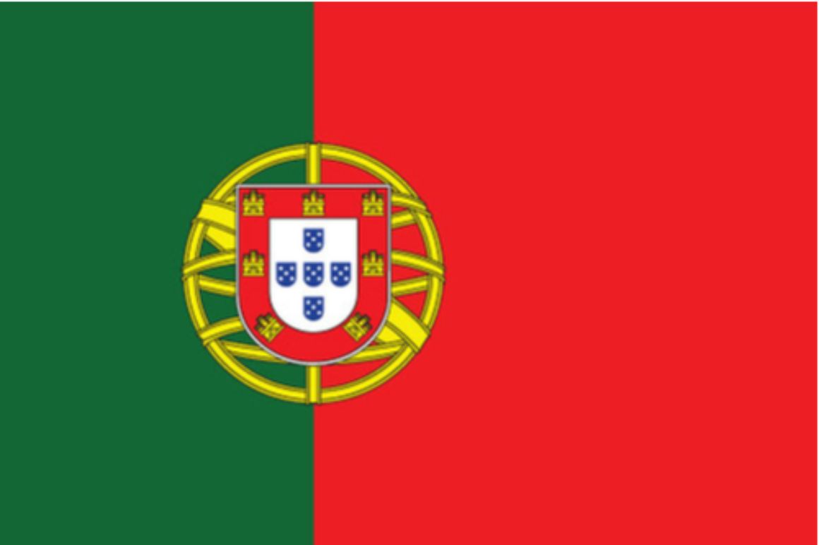 Vlajka Chorvatska Vlajka Portugalska