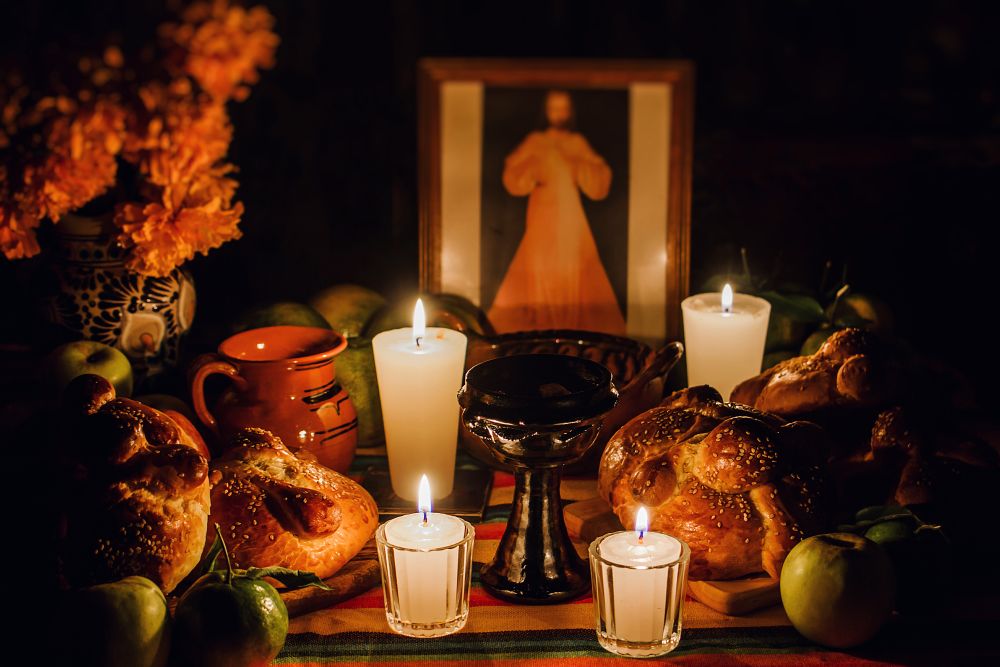 Ofrenda na Día de los Muertos