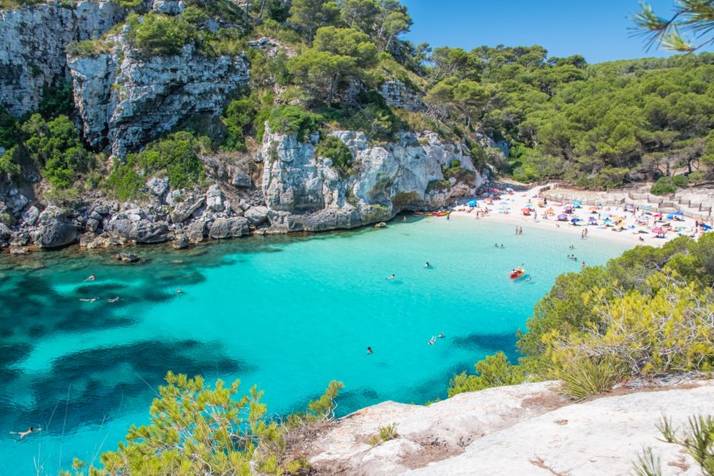 Cala Macareletta, Menorca, Baleáry