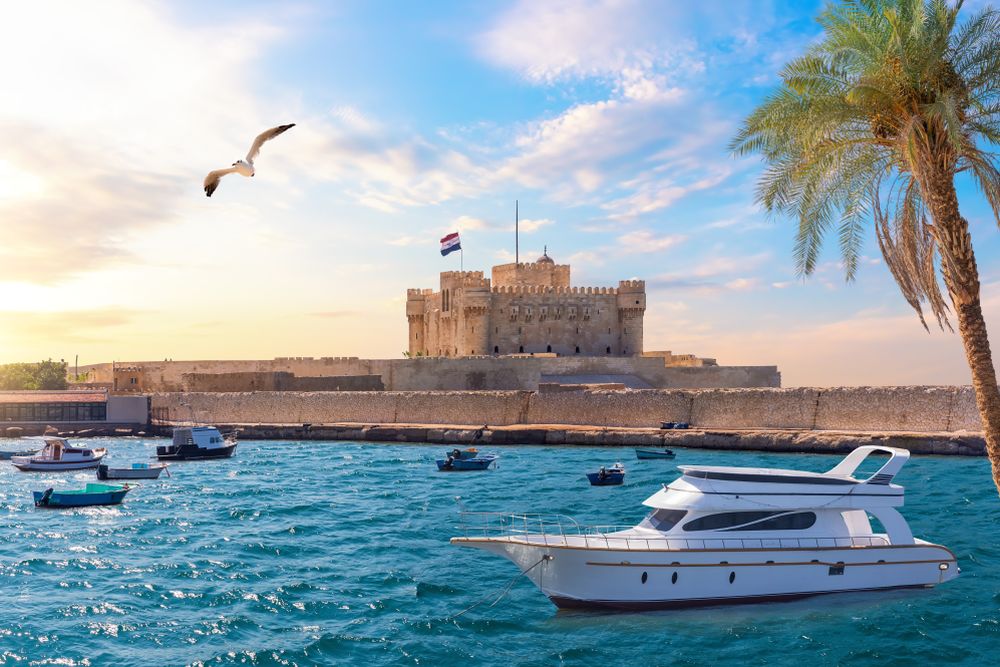 Citadela Qaitbay v Alexandrii