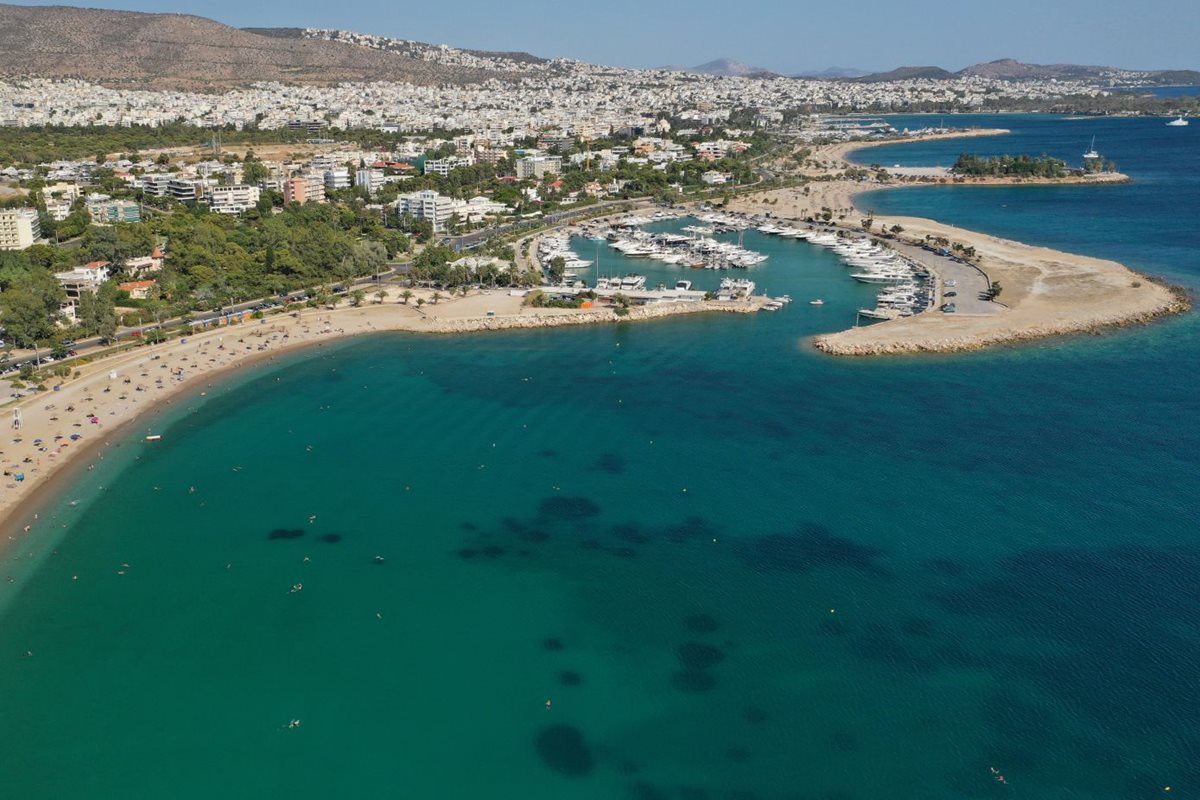 Glyfada beach, Vouliagmeni