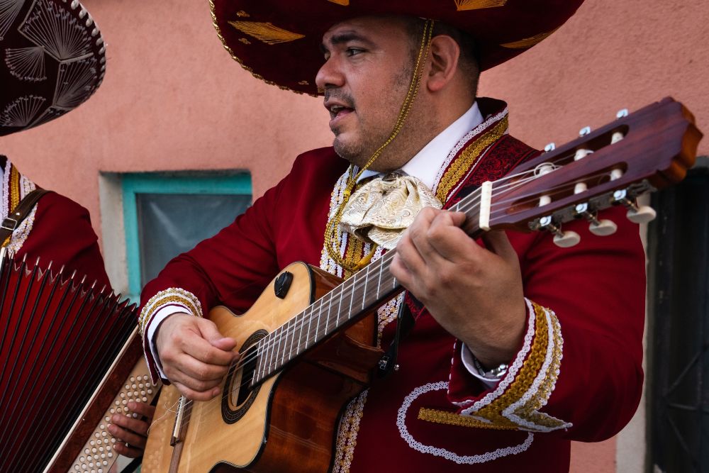 Hudebník mariachi, Mexiko