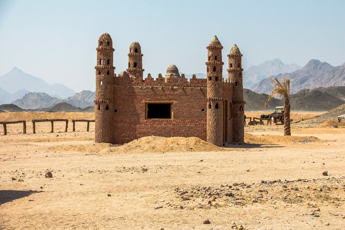 Beduínská vesnice, Hurghada, Egypt