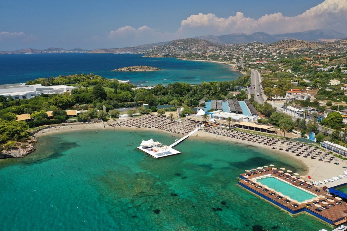 Lagonissi beach, Lagonissi