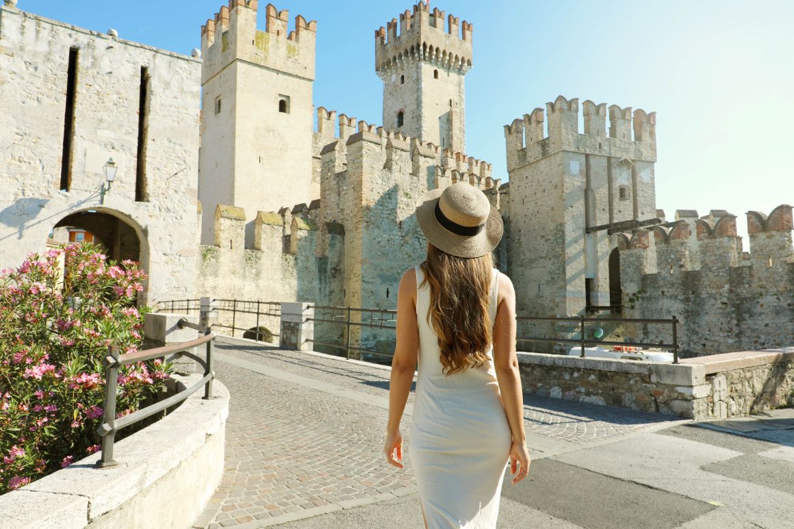 Hrad v Sirmione, Lago di Garda