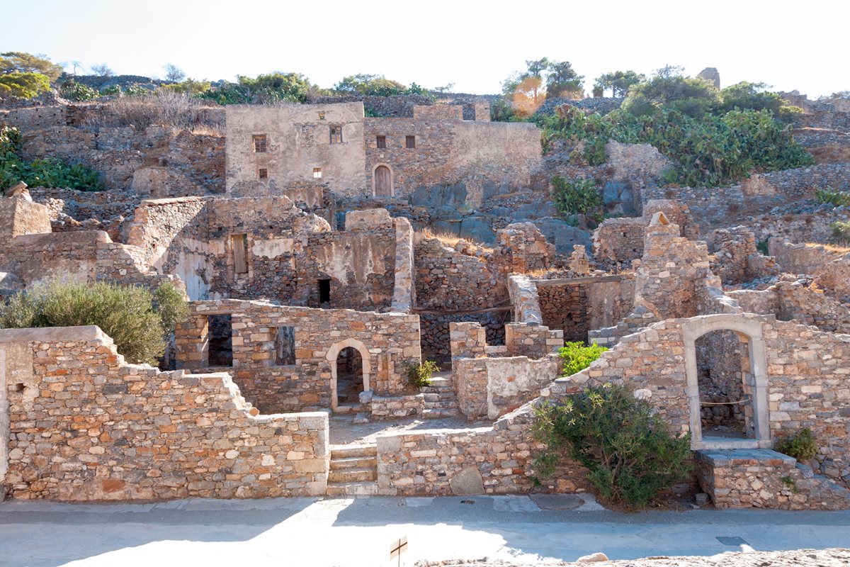 Ostrov Spinalonga, Kréta